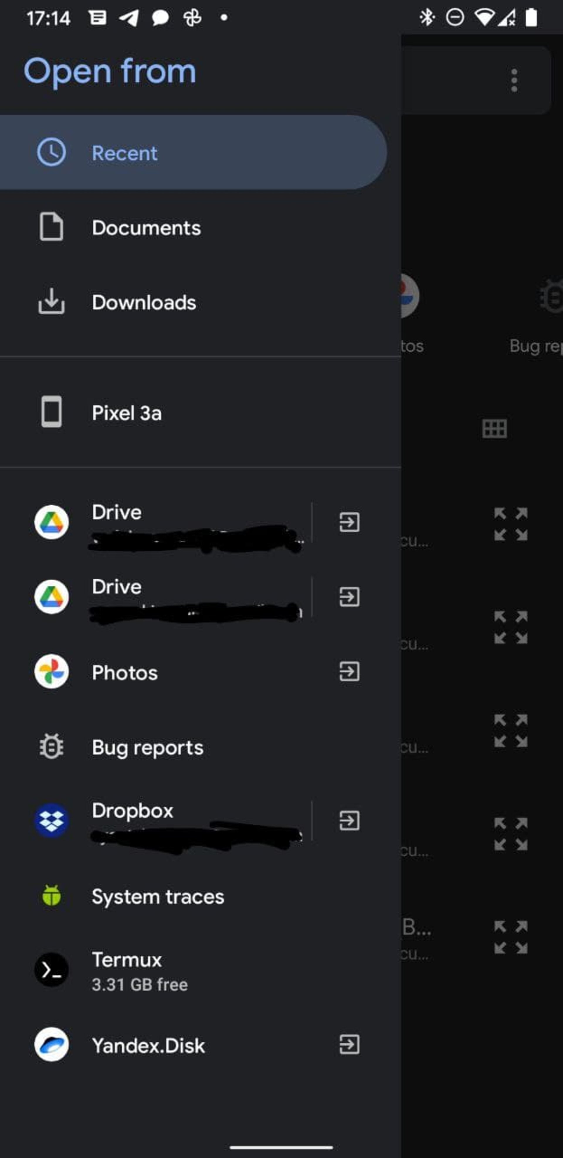 using intents to open any file android